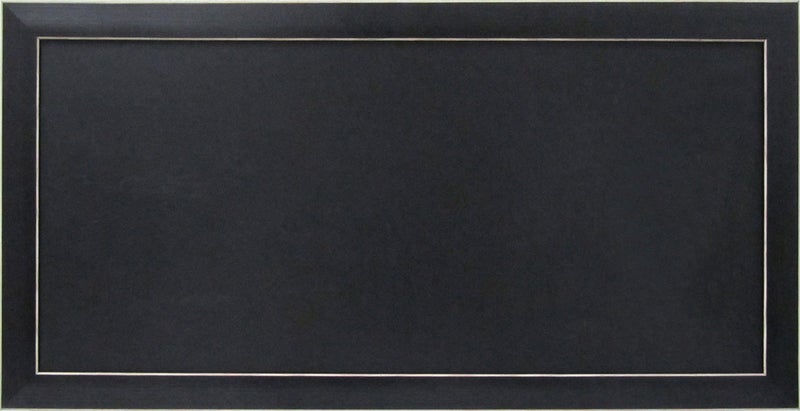 DesignOvation Wyeth Framed Magnetic Chalkboard, Black - Image 2